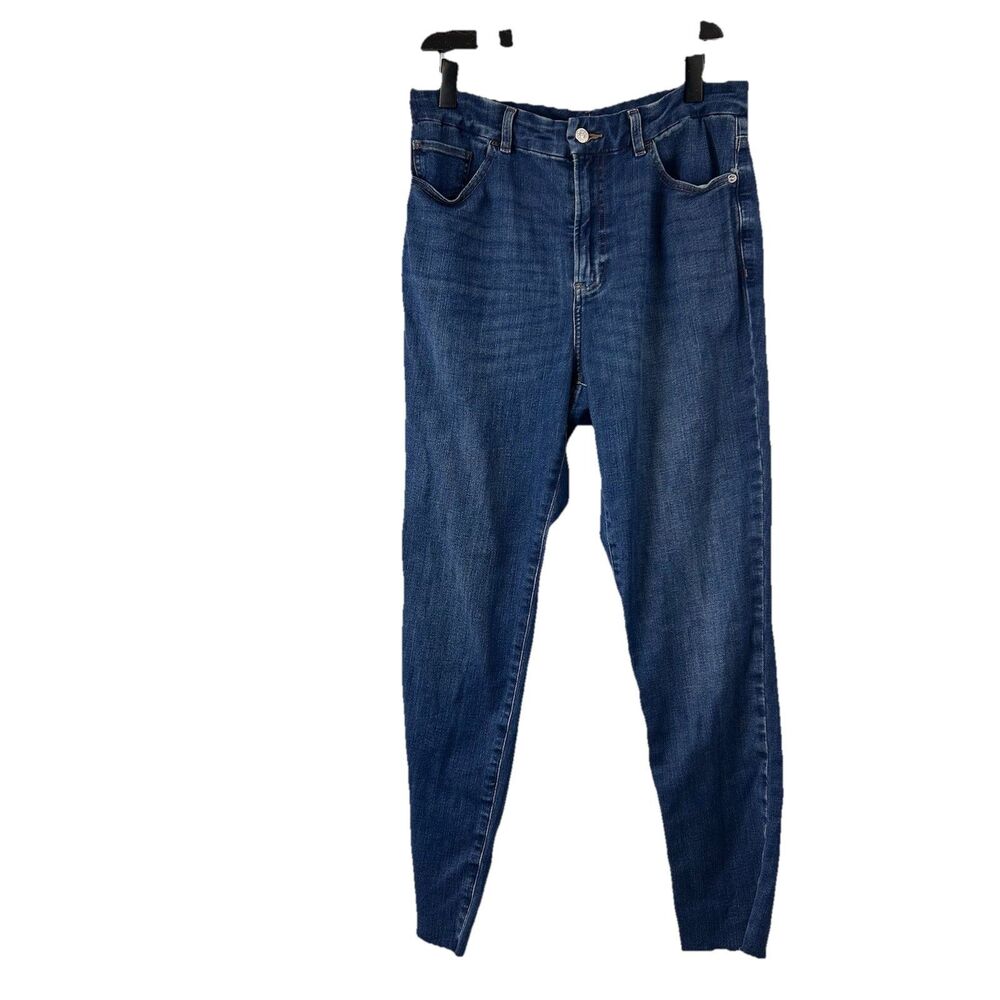Express Skinny Super High Rise Ultra Hyper Stretch Jeans Women's Crop M 6/8 /10